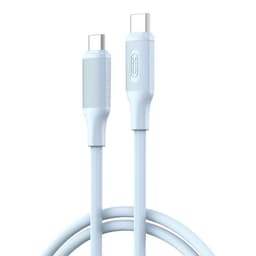XO USB-C Till USB-C 60W Kabel 1m PD Q265B - Blå
