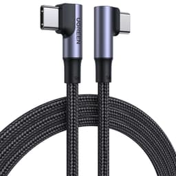 Ugreen elbow USB-C till USB-C kabel 100W 5 A 1m Svart