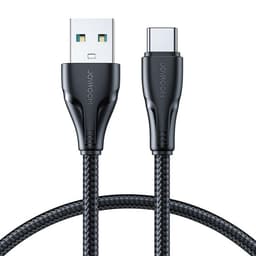 Joyroom Fast USB-C till USB-A kabel 3A 1.2m - Svart