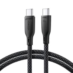Joyroom USB-C till USB-C kabel 60W 1m Multi-Color - Svart