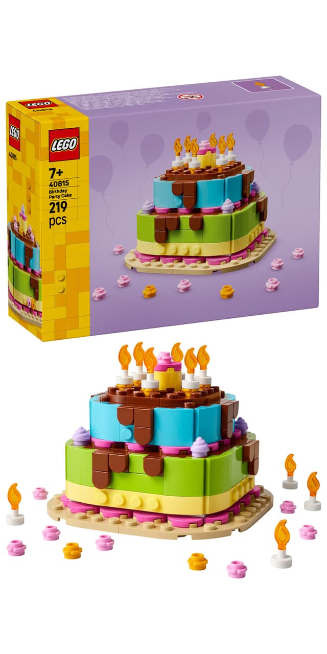 LEGO Födelsedagstårta 40815