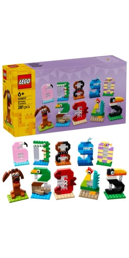 LEGO Födelsedagssiffror 40807