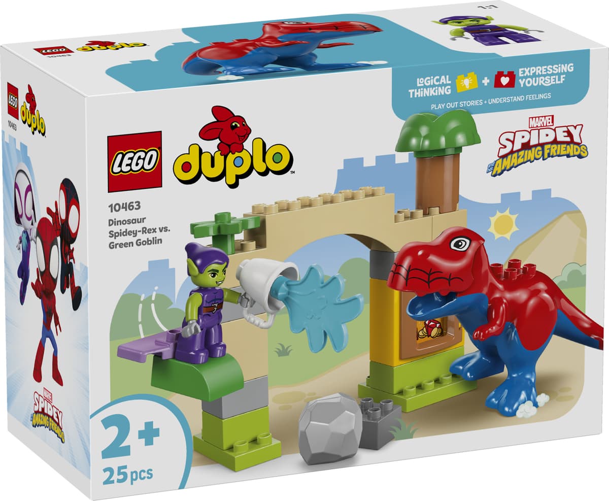 Spidey-Rex Racer Marvel – Véhicule 2-en-1 De 20,3 Cm Avec Sons Et Fléchettes, Transformable En Dinosaure
