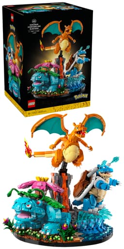 LEGO Pokemon Venusaur Charizard och Blastoise 72153