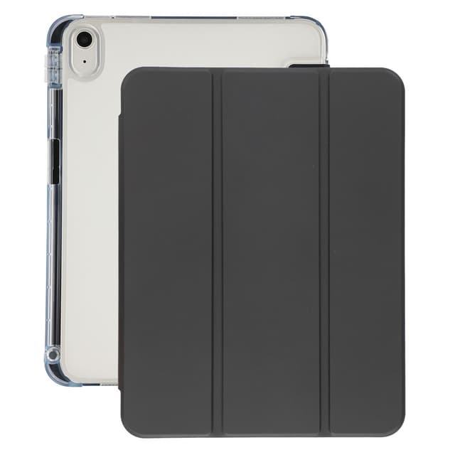 SKALO iPad 11"" (2025) Trifold Fodral Transparent Baksida - Svart