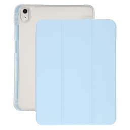 SKALO iPad 11"" (2025) Trifold Fodral Transparent Baksida - Blå