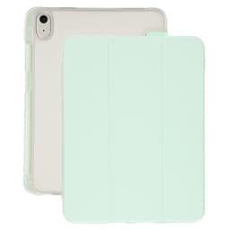 SKALO iPad 11"" (2025) Trifold Fodral Transparent Baksida - Grön