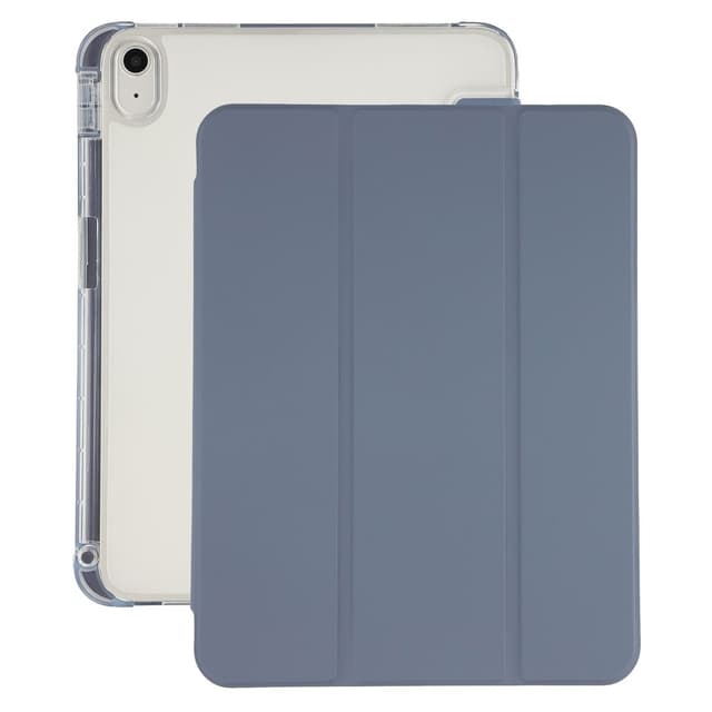 SKALO iPad 11"" (2025) Trifold Fodral Transparent Baksida - Lila