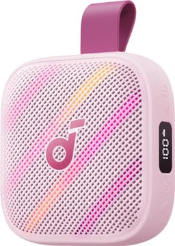 Soundcore Boom Go 3i bærbar høyttaler (rosa)