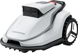 TerraMow V600 robottileikkuri ja talli (valkoinen)