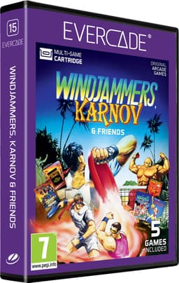 Windjammers, Karnov & Friends (Evercade)