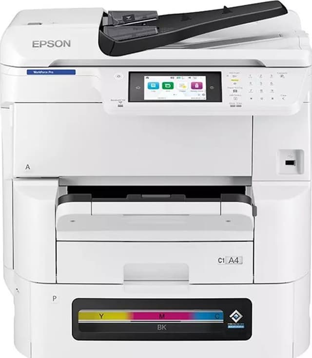 Epson WorkForce Pro EM-C8100RDWF multifunktionsskrivare (vit)