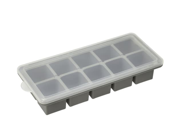Funktion Isterningbakke m/låg 21,9 x 9,9 x 4,3 cm Grå