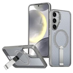 SKALO Hybrid Magneettirengas Jalusta Suojakuori sopii Samsung Galaxy S26+ - Harmaa