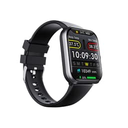 Smartwatch Black Vinyl - Health Monitoring, 108 Sports Modes, IP67, Bluetooth 5.3, Compatible with iOS/Android/HarmonyOS