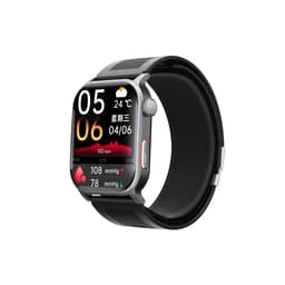 Smartwatch med medisinsk luft-pumpe blodtrykk, ECG, 24/7 puls og SpO2-overvåking, 2.10"" IPS LCD, Bluetooth 5.3, 400mAh batteri