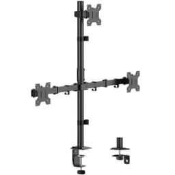 Monitorfäste Trippel 17-32"" 376mm Svart