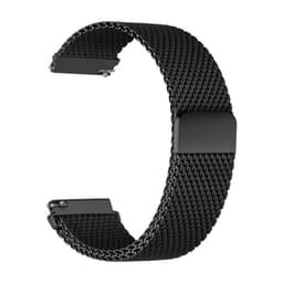 Milanese Loop -kellon ranneke älykelloille Musta 18 mm