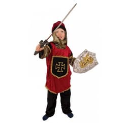 Barnedrakt 'ridder' (128 cm)