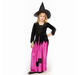 Barnekostyme heks (116 cm)