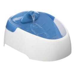 Duo Stream automatisk vanndispenser, 1 l/20 × 10 × 23 cm, hvit/blå