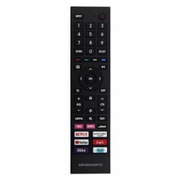 Fjernkontroll erstatning ERF3E80H for Hisense TV (støtter ikke talefunksjon)
