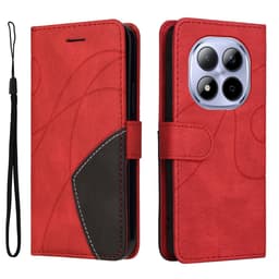 KT Plånboksfodral till Xiaomi Redmi Note 15 Pro 5G - Röd