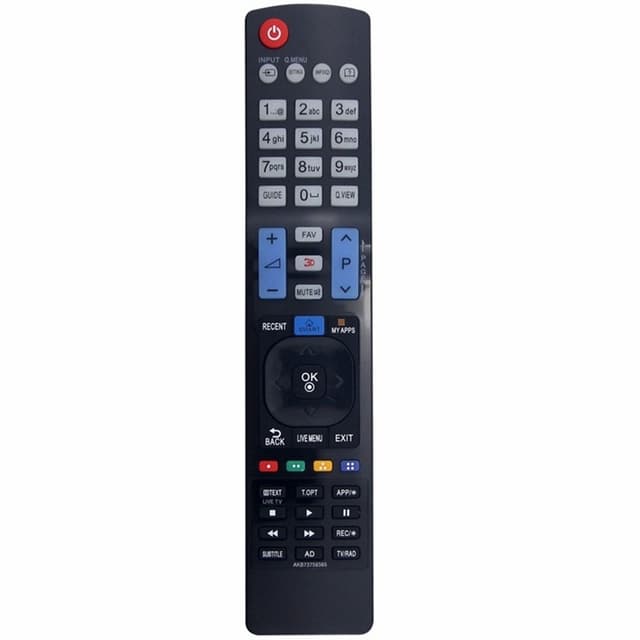 TV fjärrkontroll Ersättning för AKB73756565 För LG TV