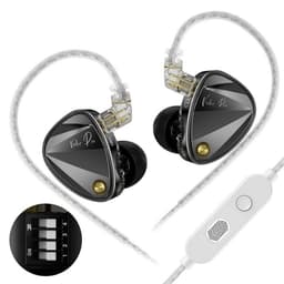 KZ Vader Pro Avancerade Dynamiska In-Ear Hörlurar Balanserat Ljud med Mikrofon