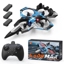 K500 MAX RC Quadcopter Drone med 3 Batterier, Højdeholdende Flyvning Stuntfly