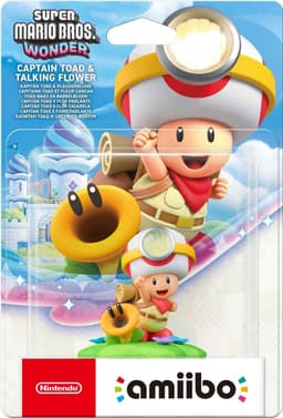 Nintendo Amiibo hahmo - Super Mario Collection - Captain Toad & Talking Flower