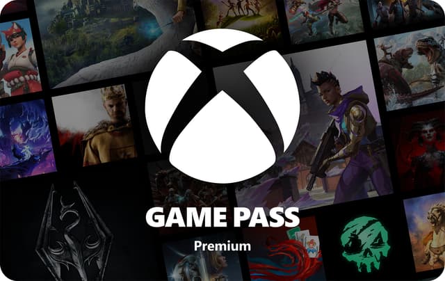 Xbox Game Pass Premium 3 Month Membership - XBOX, PC Windows