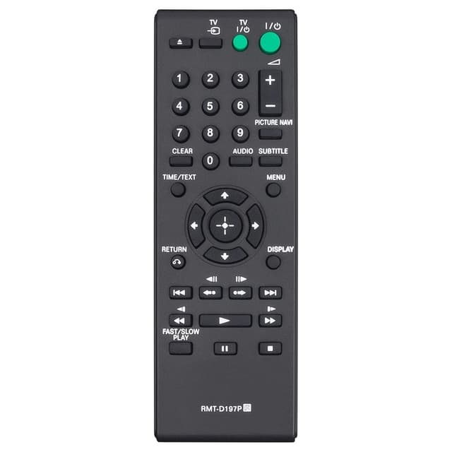 Fjärrkontroll Ersättning för RMT-D197P För Sony DVD