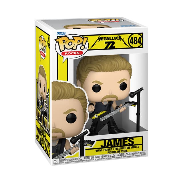 Funko POP! Metallica 72 James figur