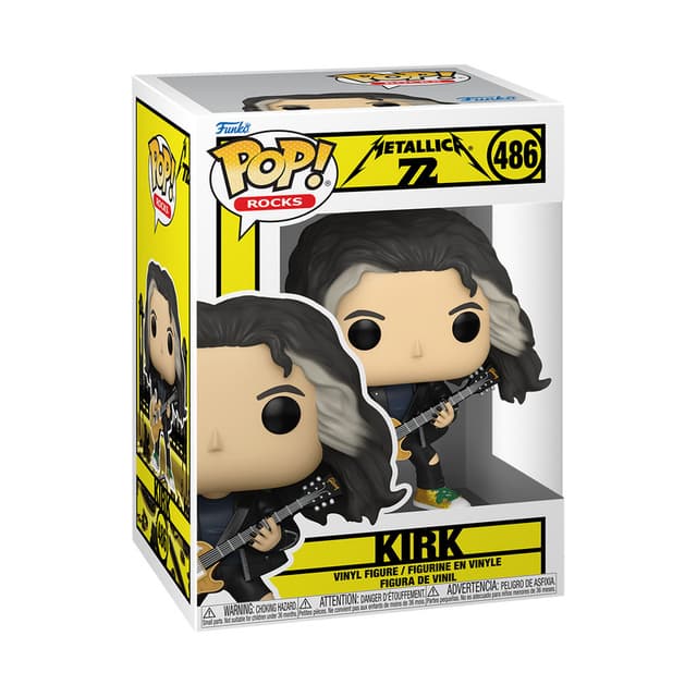 Funko POP! Metallica 72 Kirk figur