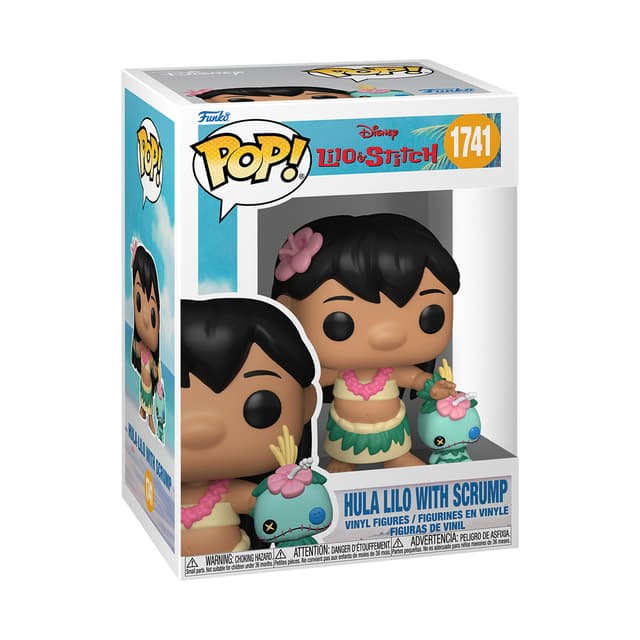 Funko POP! Disney Lilo & Stitch Hula Lilo w/Scrump figur