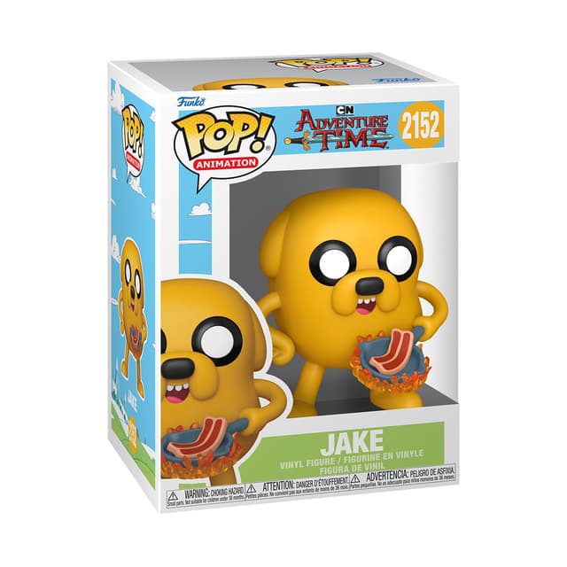 Funko POP! Adventure Time Jake w/bacon figur