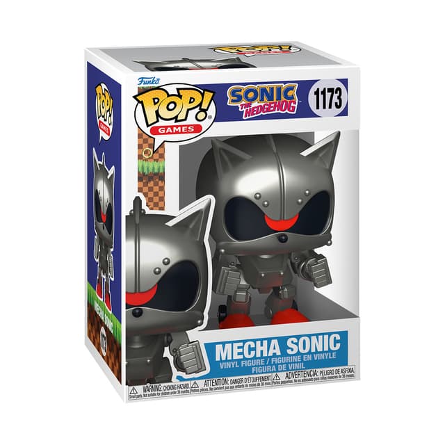 Funko POP! Sonic the Hedgehog Mecha Sonic figur