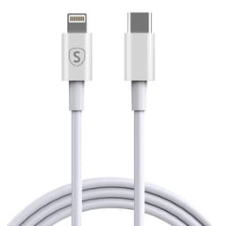 SiGN USB-C till Lightning kabel 20W 2m - Vit