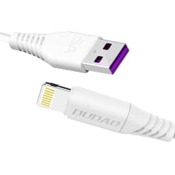 Dudao snabbaddning USB-A till Lightning kabel 5A 1m