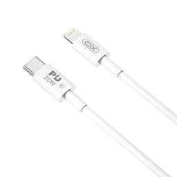 XO USB-C till Lightning kabel 20W 1m PD NB-Q189A - Vit