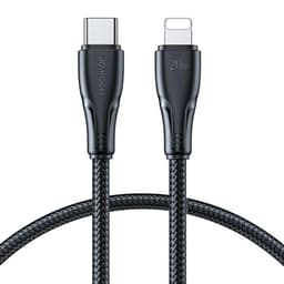 Joyroom USB-C till Lightning kabel 20W 0.25m - Svart