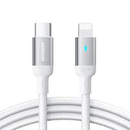 Joyroom A10 USB-C till Lightning kabel 20W 1.2m - Vit