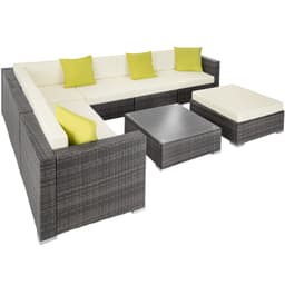 Rottinkiset puutarhakalusteet lounge Marbella