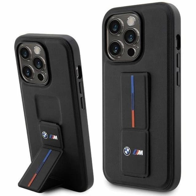 BMW Mobilskal till iPhone 14 Plus Grip Hot Stamp - Svart