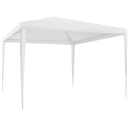 tectake Pavillon Farah, vandtæt, samlesystem, 3x3m 300 x 300 x 250 cm Hvid