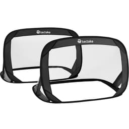 tectake Pop-up fodboldmål 118 x 80 x 77 cm Sort