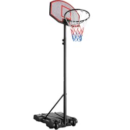 tectake Basketballkurv 178-213 cm