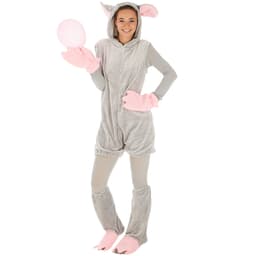 tectake Maskeraddräkt mus M, grå