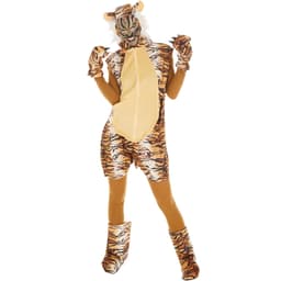 tectake Unisex kostume Tiger XL, orange